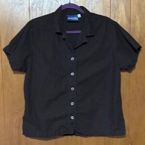 Big Bud Press Pantry Button Up in Espresso